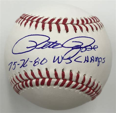 pete rose autographed baseball worth